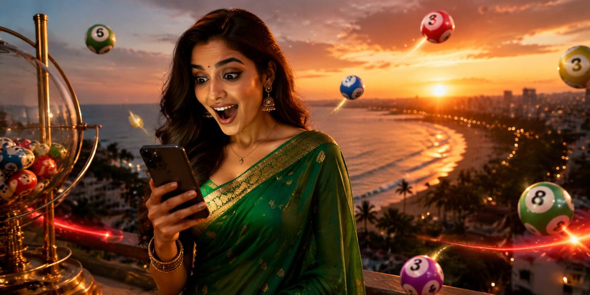 User making lottery or betting payment by mobile in Goa