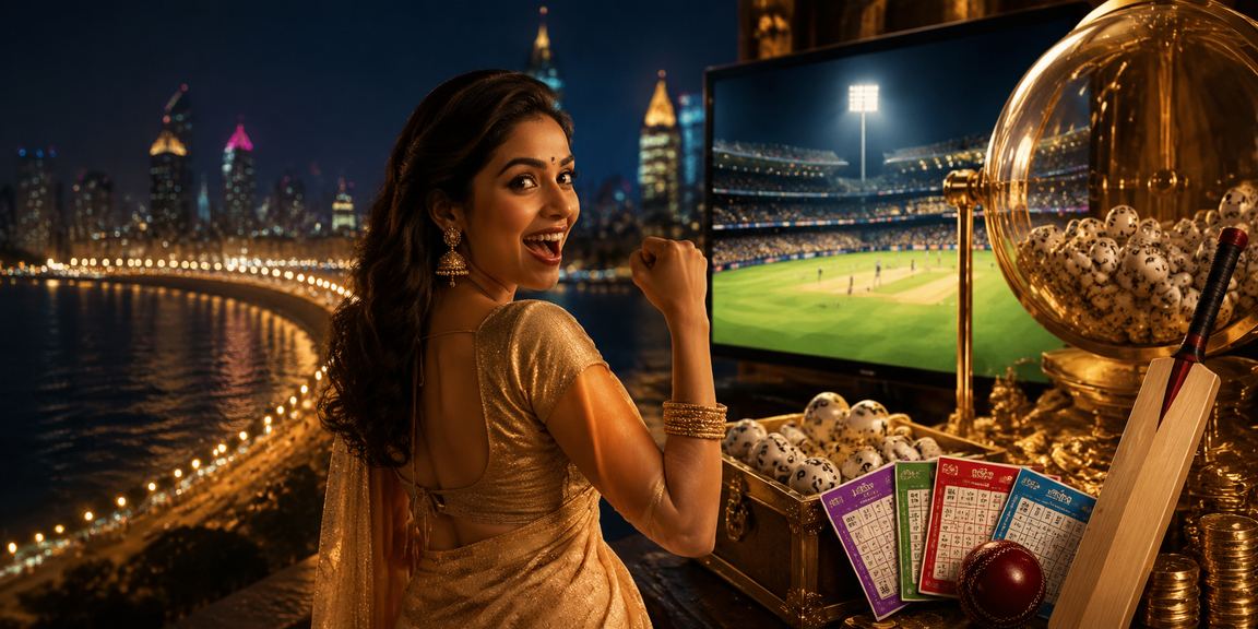 Night cricket betting scene at Mumbai Marine Drive